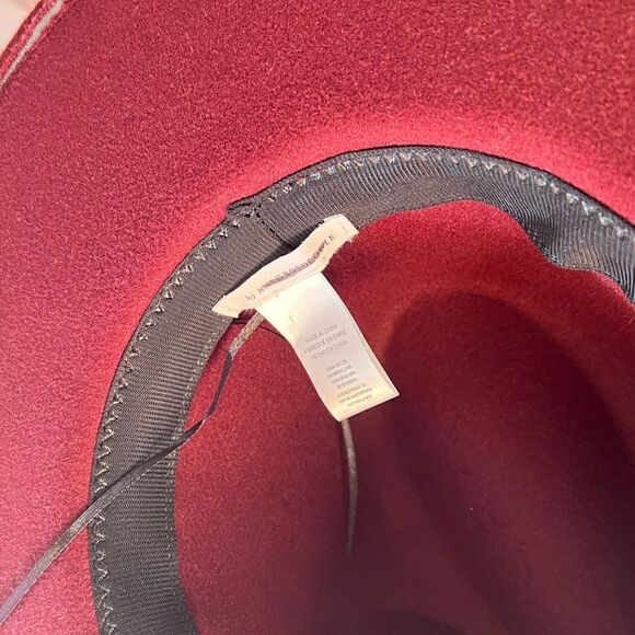 Anthropologie Charm Trimmed Rancher Hat